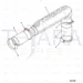 JCB Part No.# 320/05569, HOSE CLAMP.CROSS OVER TUBE(KANBAN) - JCB Spare Parts