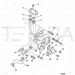 JCB Part No.# 02/801119, GASKET - WATER OUT - JCB Spare Parts