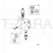 JCB Part No.# 928/06008, KIT SEAL - JCB Spare Parts