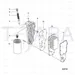 JCB Part No.# 7232/50103, OIL FILTER ELEMENT - JCB Spare Parts