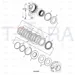 JCB Part No.# 04/600063, DISC CLUTCH - JCB Spare Parts