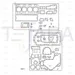 JCB Part No.# 02/202393, KIT-GASKET - JCB Spare Parts