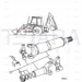 JCB Part No.# 914/56400, DRIVESHAFT front 529mm - JCB Spare Parts