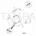 JCB Part No.# 445/39400, PIPE ASSY- 1/2"BSP - JCB Spare Parts