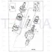 JCB Part No.# 35/910071, SERVICE SEAL KIT 70X40 UN - JCB Spare Parts