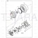 JCB Part No.# 05/901926, PAD-THRUST - JCB Spare Parts