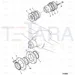 JCB Part No.# 808/00422, TRUNNION BRG - JCB Spare Parts