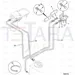 JCB Part No.# 649/51683, HOSE diesel 1160mm - JCB Spare Parts