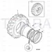 JCB Part No.# 42/925323, Tyre BKT XL GRIP 20.5-25Wheel Loader-F/R - JCB Spare Parts