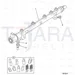 JCB Part No.# 320/06624, FUEL RAIL - T3(NTDR9144Z200A-P) - JCB Spare Parts