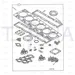 JCB Part No.# 02/910951, KIT-TOP GASKET - JCB Spare Parts