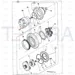 JCB Part No.# 05/903809, NUT - JCB Spare Parts