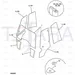 JCB Part No.# 827/80151, SIDE WINDOW - JCB Spare Parts
