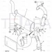 JCB Part No.# 331/24129, EXHAUST BRKT-REAR-TURBO-P - JCB Spare Parts