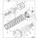 JCB Part No.# 331/16550, PRESSURE PLATE - JCB Spare Parts