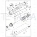 JCB Part No.# 25/221265, C-V  A204-30J-J03 - JCB Spare Parts