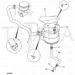 JCB Part No.# 821/10477, Clamp hose sprinband(KANBAN) (BR3) - JCB Spare Parts