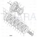 JCB Part No.# 458/M2801, BRAKE PISTON PRB - JCB Spare Parts