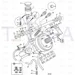 JCB Part No.# 701/41900, BRAKE LAMP SWITCHCLOSED - JCB Spare Parts