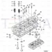 JCB Part No.# 02/202189, GASKET CYLINDER HEAD - JCB Spare Parts