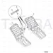 JCB Part No.# 826/10529, SCREW COUNTERSUNK M6x35 - JCB Spare Parts