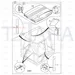 JCB Part No.# 826/00842, JACK NUT M5 - JCB Spare Parts