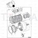 JCB Part No.# 821/00523, CIRCLIP - EXTERNAL - JCB Spare Parts