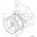 JCB Part No.# 320/03217, FLYWHEEL GA W300 - CR - JCB Spare Parts