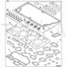JCB Part No.# 320/06004, GASKET.EXH.MANIFOLD.N/A - JCB Spare Parts