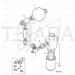 JCB Part No.# 816/57001, Adapter tee - JCB Spare Parts
