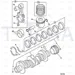 JCB Part No.# 02/801166, Kit-piston ring - JCB Spare Parts