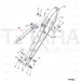 JCB Part No.# JRV0594, BUSH - JCB Spare Parts