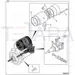 JCB Part No.# 02/971545, Motor Starter - JCB Spare Parts
