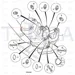 JCB Part No.# 826/01676, "3/8"" UNC CAP SCREW X 11/2" - JCB Spare Parts