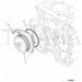 JCB Part No.# 320/04510, GASKET-WATER PUMP - JCB Spare Parts