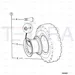 JCB Part No.# 42/925204, Tyre, JCB Sitemaster 12.5-18 10PR(3CX-F) - JCB Spare Parts
