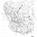 JCB Part No.# 320/08604, BELT.8PK 2011 AR3 - JCB Spare Parts