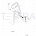 JCB Part No.# 123/04970, SS.P.N334/E0829 (W) (P) (S) EXTERIOR MIR - JCB Spare Parts