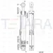 JCB Part No.# 550/42842, SEAL KIT LIFT CYL - JCB Spare Parts