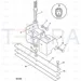 JCB Part No.# 332/C9959, SPACER - STEER SENSOR - JCB Spare Parts