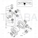 JCB Part No.# 450/16900, ASSY - DIFF. PINION/GEAR - JCB Spare Parts