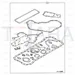 JCB Part No.# 02/912317, Gasket oil cooler - JCB Spare Parts