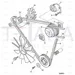 JCB Part No.# 02/200739, V-BELT(PAIR) - JCB Spare Parts