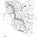 JCB Part No.# 320/08599, BELT FRONT K 1855 AR3 - JCB Spare Parts