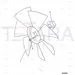 JCB Part No.# 320/04594, FAN, 22" PUSHER - JCB Spare Parts