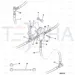 JCB Part No.# 629/93900, HOSE LOW PRESS - JCB Spare Parts