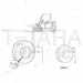JCB Part No.# 42/925116, Tyre 6.50-10x10PR - JCB Spare Parts