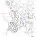 JCB Part No.# 320/03143, FRONT PULLEY M/CNG. - JCB Spare Parts