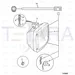 JCB Part No.# 721/12225, HARNESS FRONT WORKLIGHT ROBOT - JCB Spare Parts