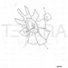 JCB Part No.# 30/926965, Fan puller 650mm - JCB Spare Parts